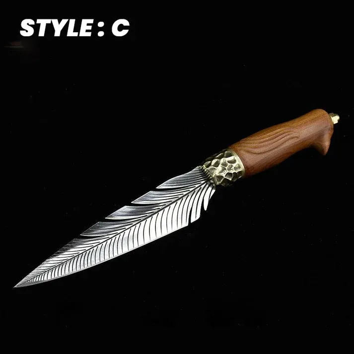 ❄🎄New Year's Special 2025⛄🔔Feather Boning Knife Forged Knife