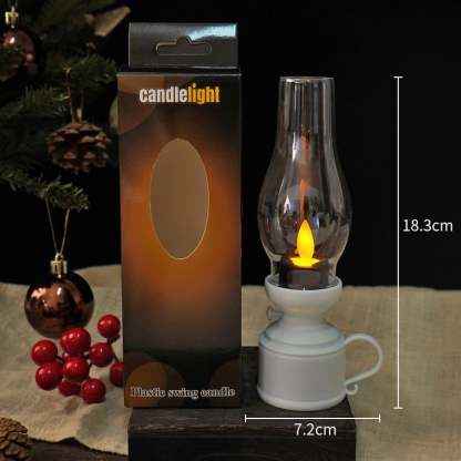 ON SALE🔥LED Vintage Kerosene Lamp Electronic Swing Candle
