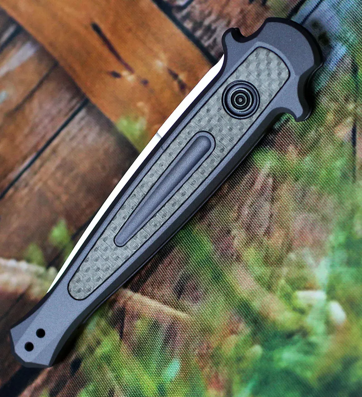 ⚡Clearance Sale 70% OFF丨KS Launch 8-Gray Aluminum/Carbon Fiber (3.5" Blk CPM-154) 7150GRYBLK