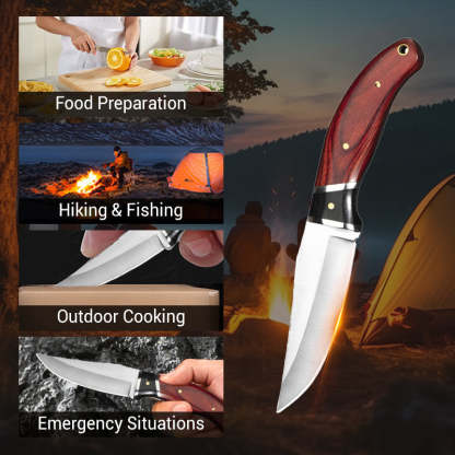 kitchen forged boning knives meat cleaver butcher household fruit knife cutter slicing small dining knives with Sheath BBQ