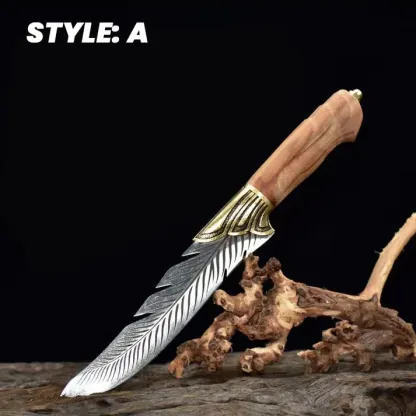 ❄🎄New Year's Special 2025⛄🔔Feather Boning Knife Forged Knife