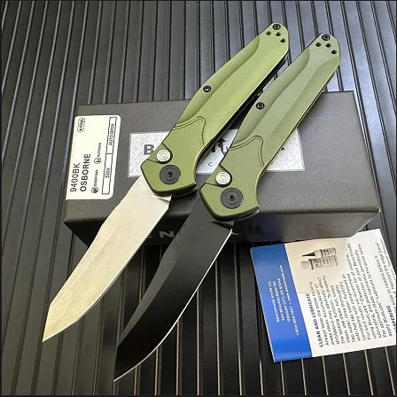 🔥Last Day Promotion -🔥-BM 9400 Automatic Kni-fe Green Aluminum (3.4