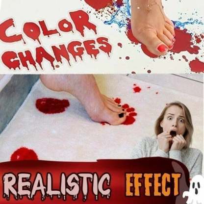 🎉 Happy Halloween 🎉Bloody Color Changing Bath Mat