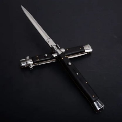 (🔥Last Day Promotion - 50%OFF) Handmade Old School Italian Stiletto Pocket Knife - Buy 2 Free Shipping