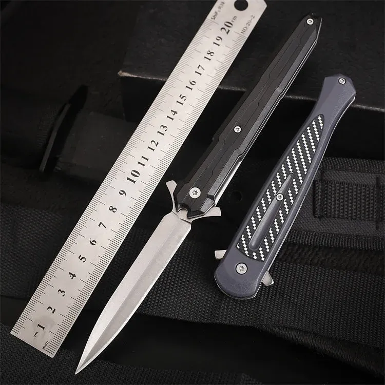 ⚡Clearance Sale 70% OFF丨KS Launch 8-Gray Aluminum/Carbon Fiber (3.5" Blk CPM-154) 7150GRYBLK