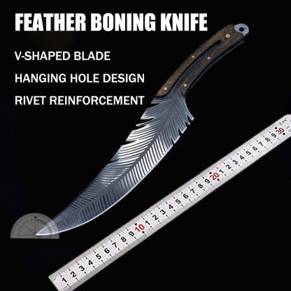 ❄🎄New Year's Special 2025⛄🔔Feather Boning Knife Forged Knife