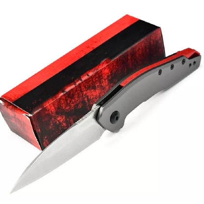 KS 1415 Starkey Ridge G10 ATS-34 Folding Linerlock Pocket Knife