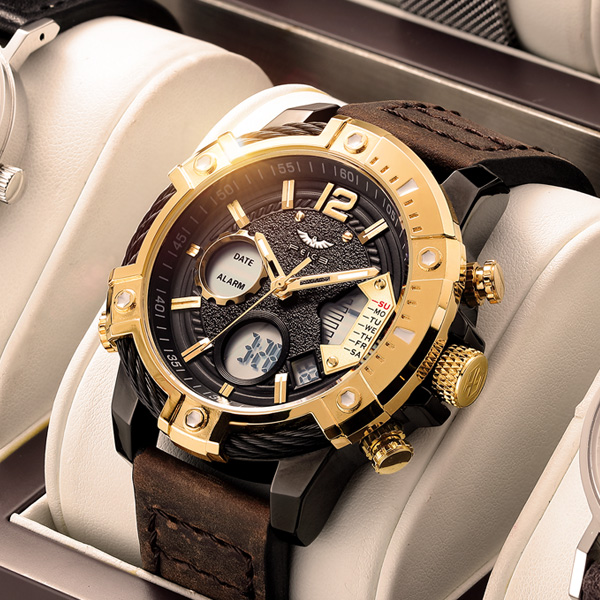 FEICE Golden Dawn Commander Watch - FK038