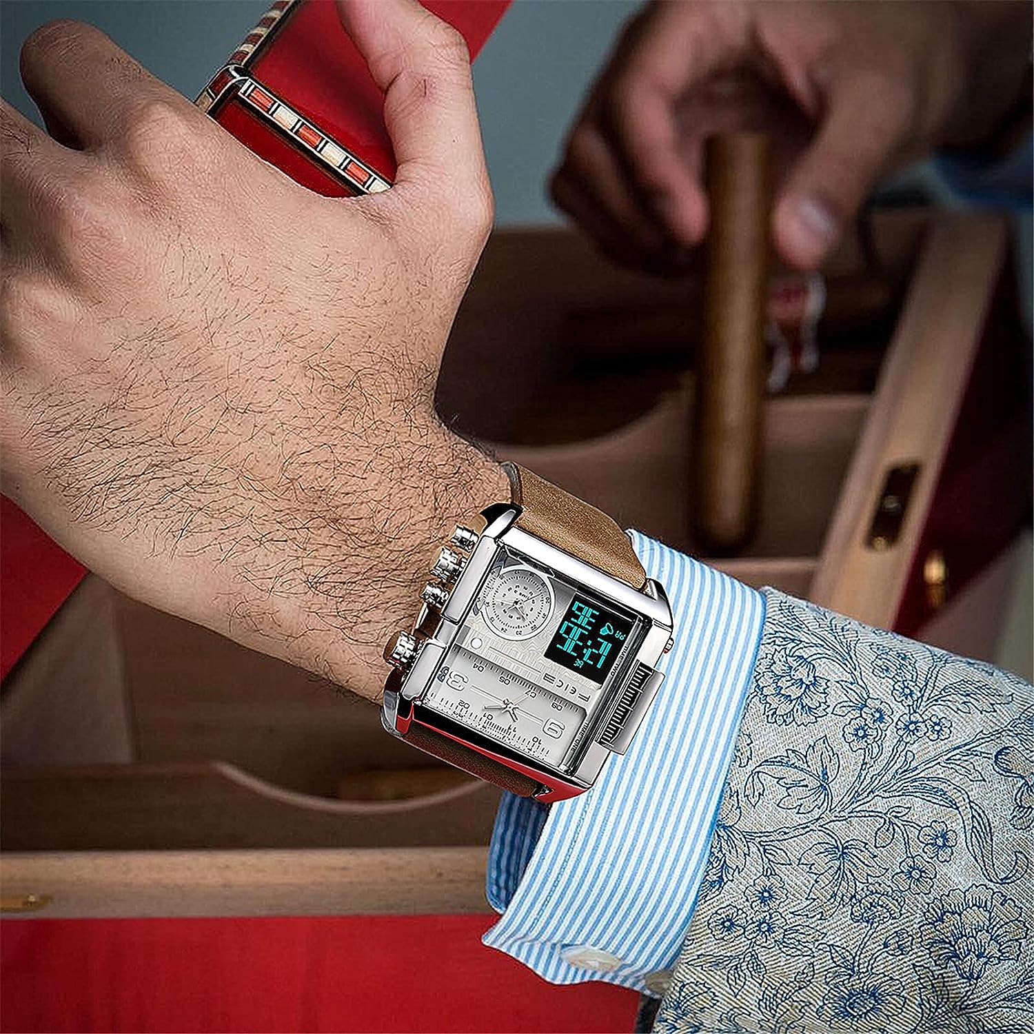 Avant-Garde Timekeeper - FK030-Feice Watch