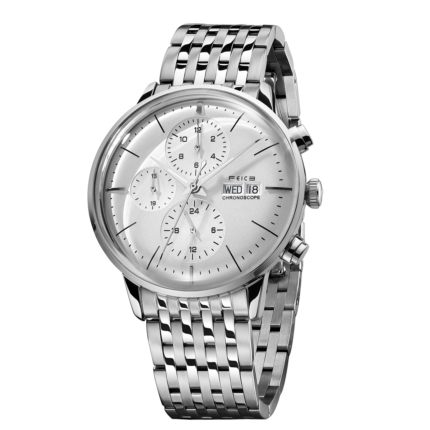 FM022 Multi Sub Dials Mechanical Dresswatch