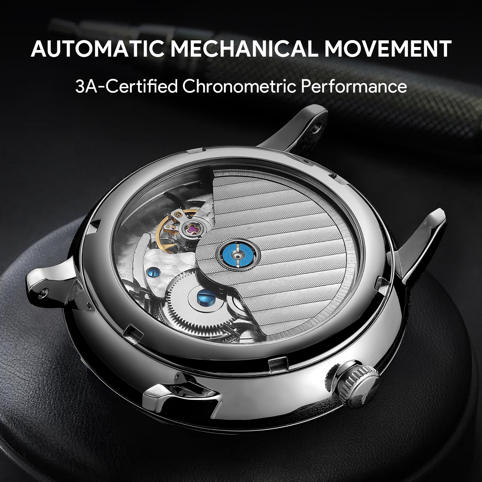 Elegant Modern Bauhaus Minimalist Dress Watch - FM202  