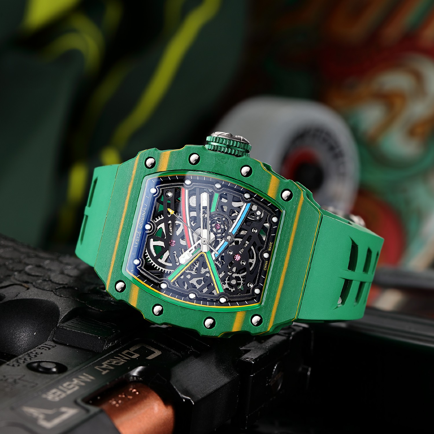 FM603 Skeleton Luxury Waterproof Watch (Limited Edition)