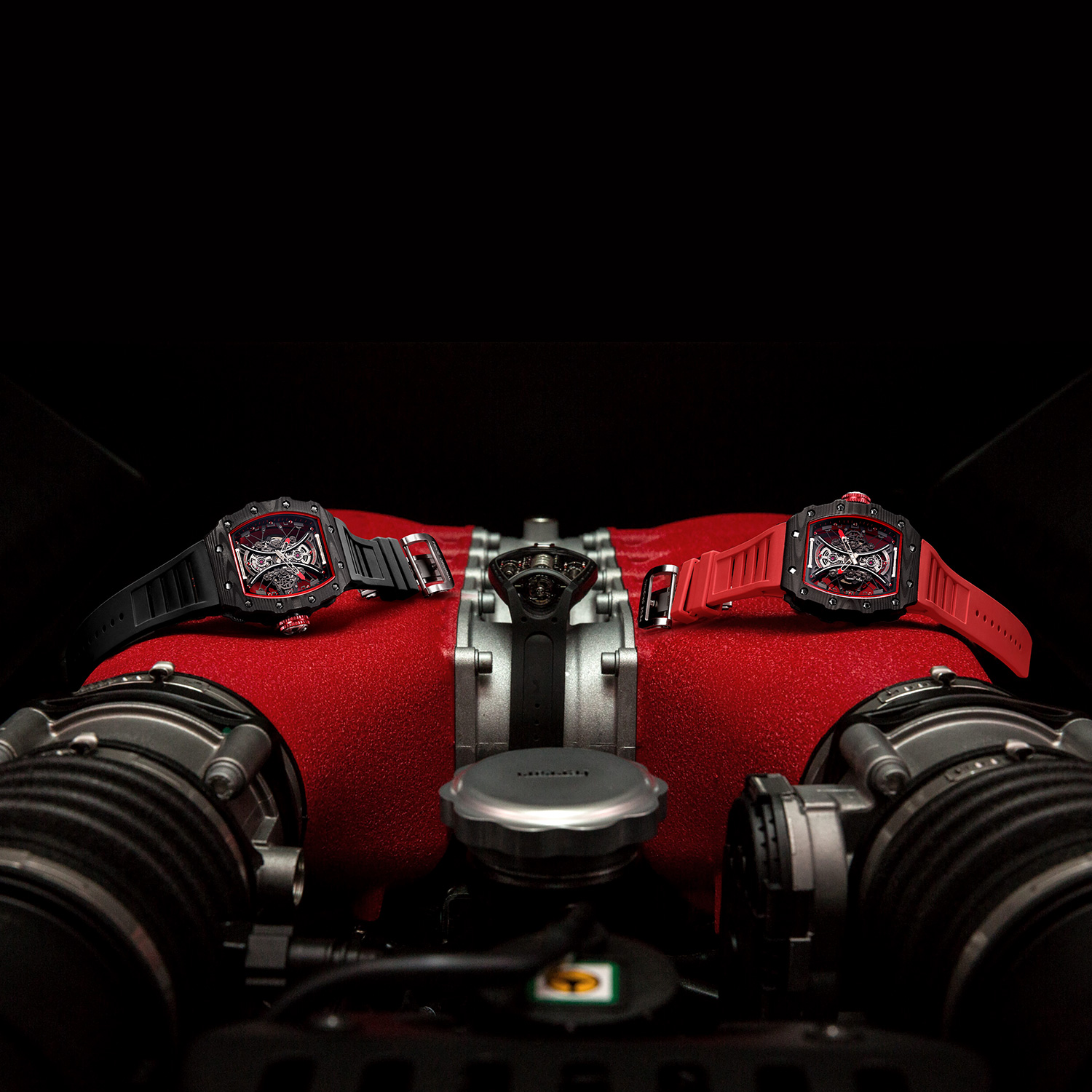 FM602 Automatic Watches Luxury Sapphire Mirror Skeleton Mechanical Watch