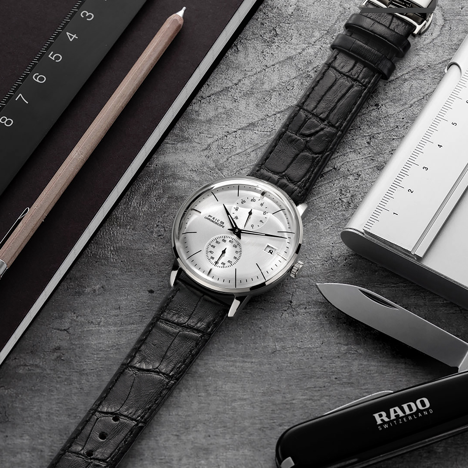 FM212 Men's Casual Dress Watch White