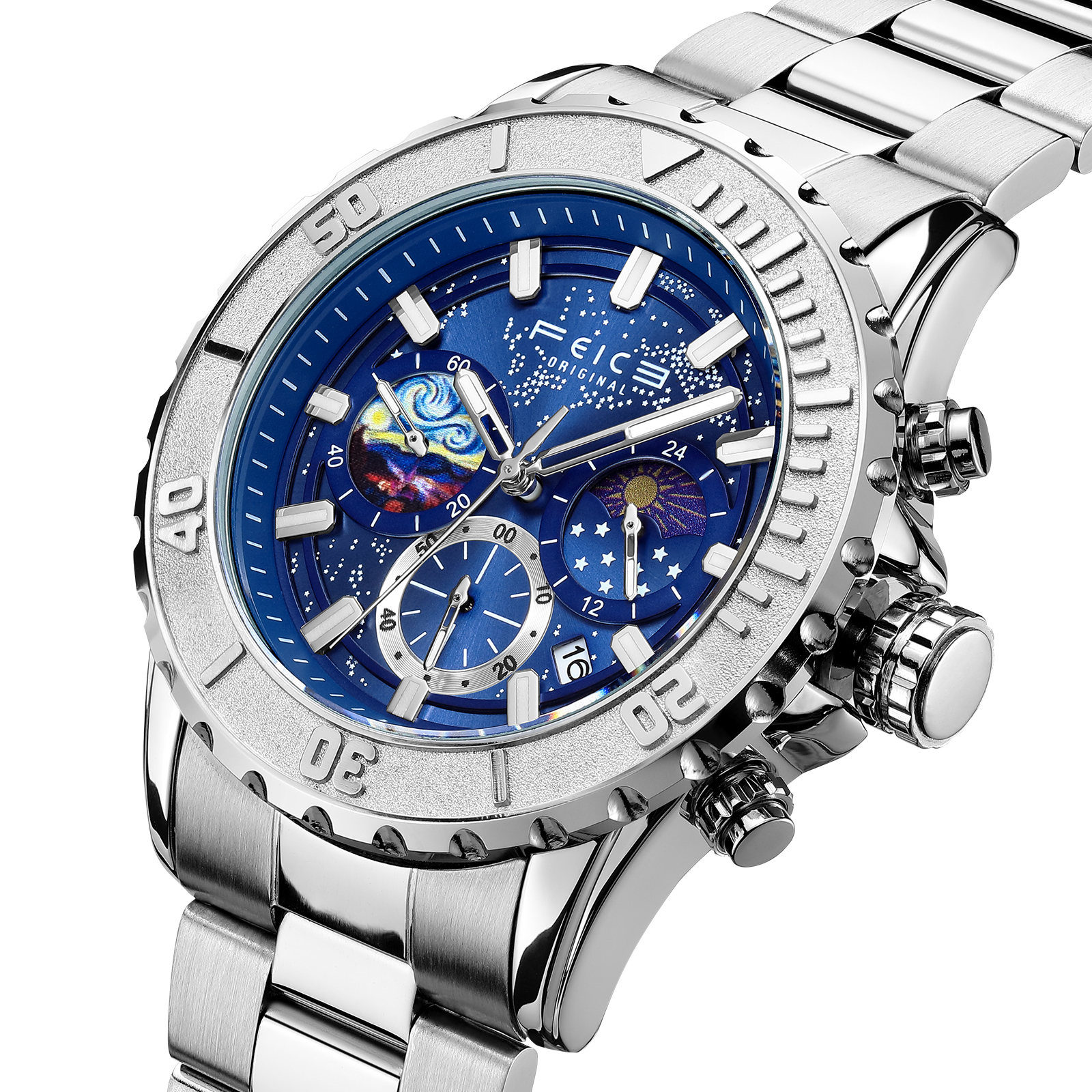 Galactic Blue - FK131-Feice Watch