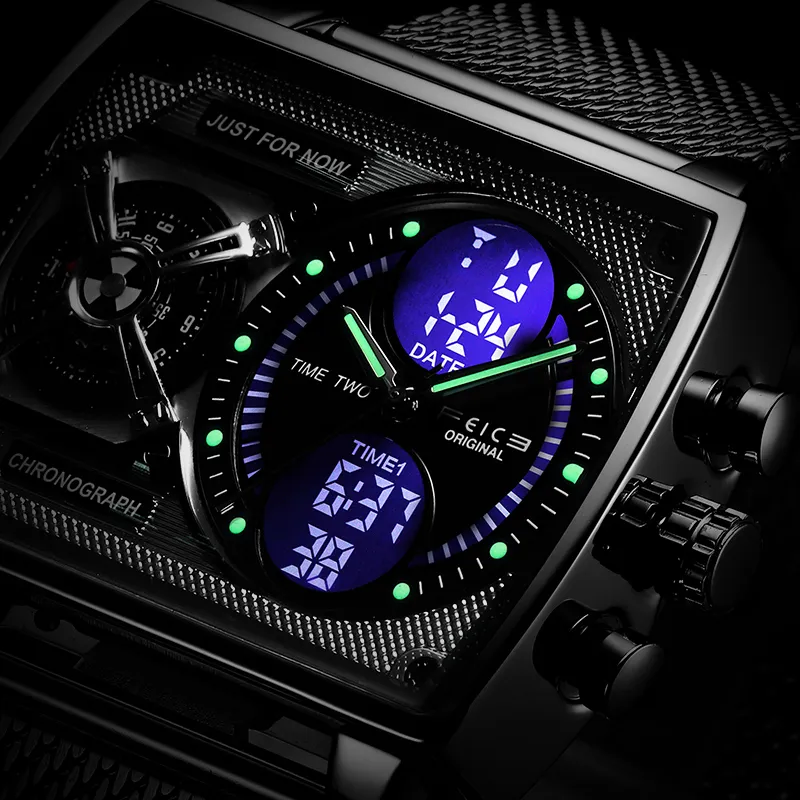 Feice Neon Matrix Dual Chronograph - FK814
