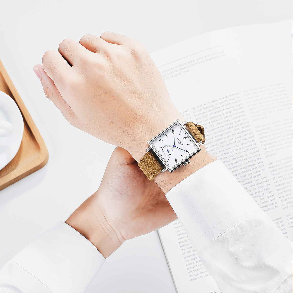 FM301 Square Automatic Watch For Men