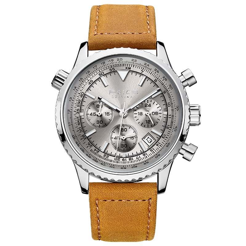 [Copy]FEICE FK812 Mens Watches Hand-assembled multifunctional vintage green