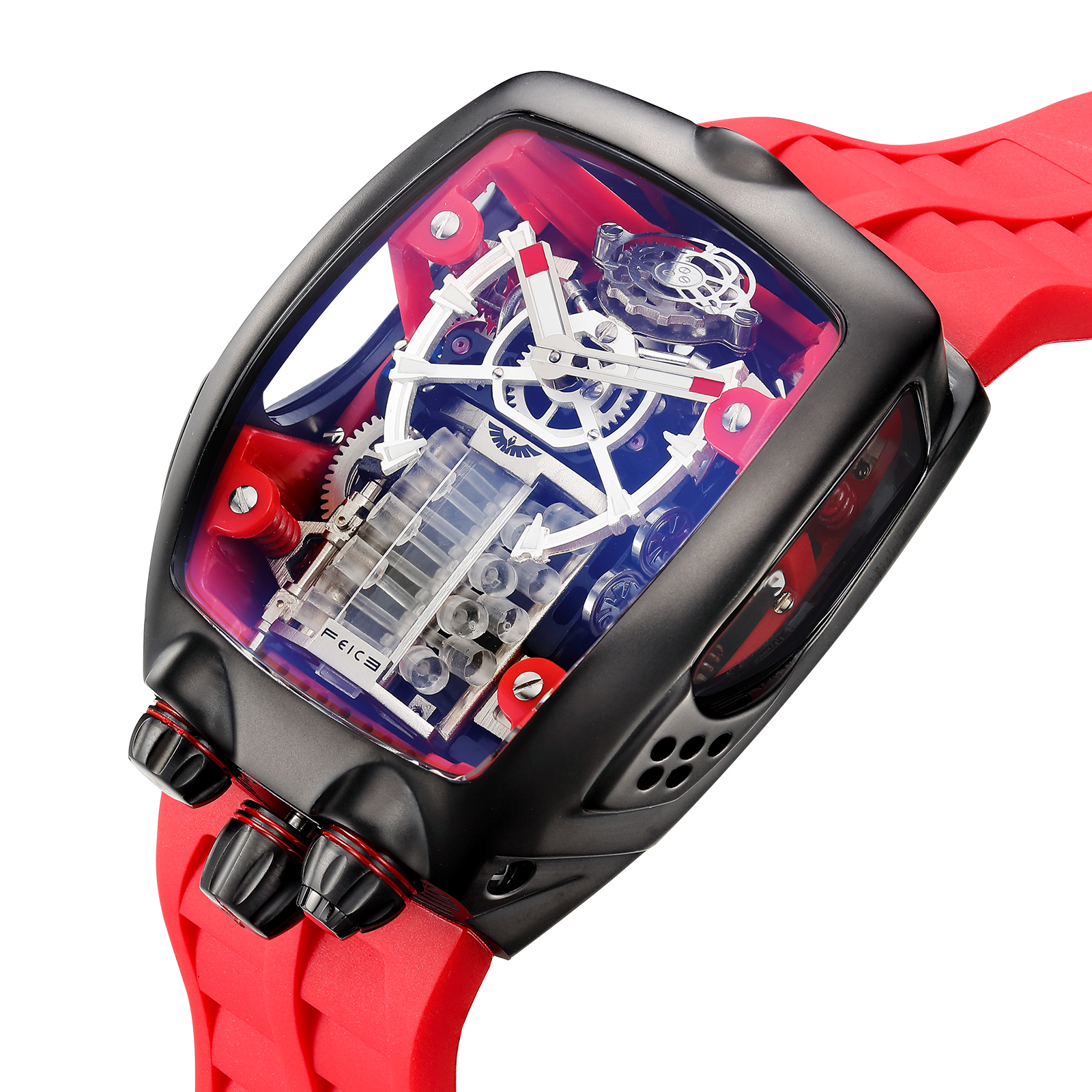 Crimson Engine Feice Watch- FM666 Crimson Engine Feice Watch- FM666