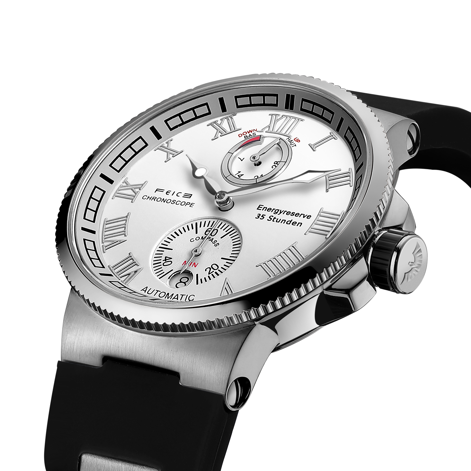 FM1405 FEICE Men's Automatic Watch Silver