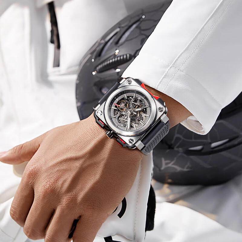 [New Arrival] Feice FM507 Men's Skeleton Mechanical Automatic Watch 10ATM Waterproof