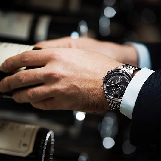 FM121 Mechanical Bauhaus Watch Black