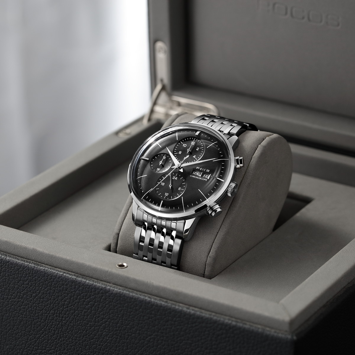 FM022 Multi Sub Dials Mechanical Dresswatch