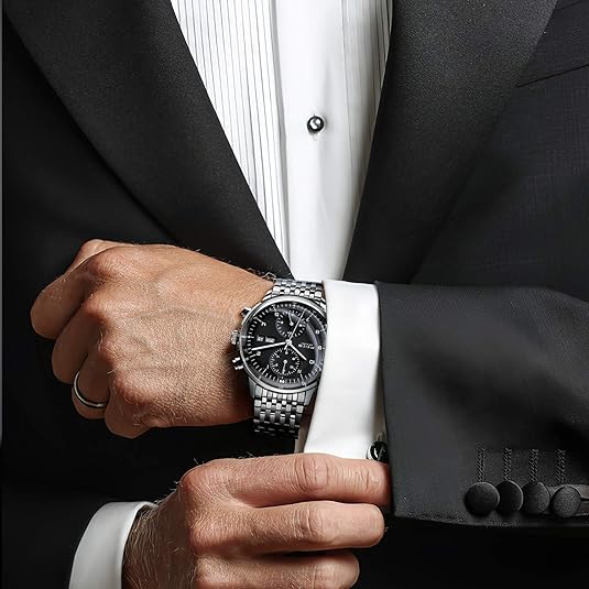 FM121 Mechanical Bauhaus Watch Black