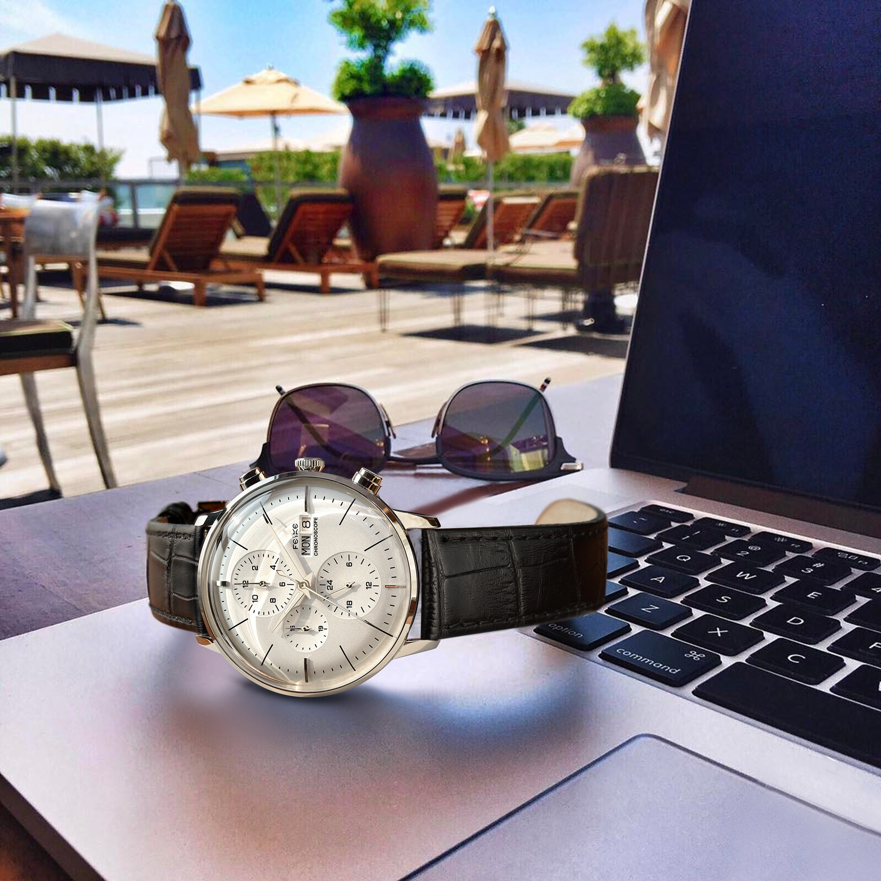 FM022 Multi Sub Dials Mechanical Dresswatch