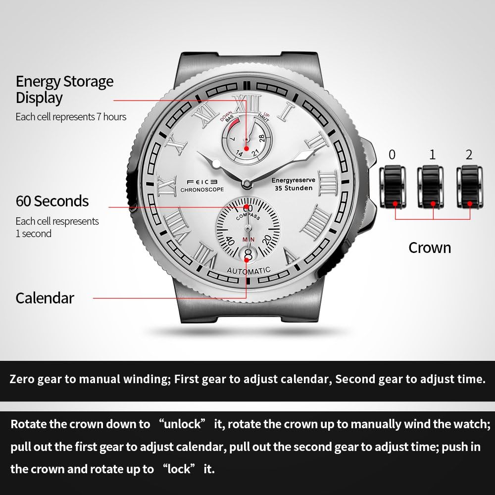 FM1405 FEICE Men's Automatic Watch