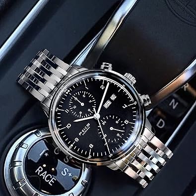 FM121 Mechanical Bauhaus Watch Black