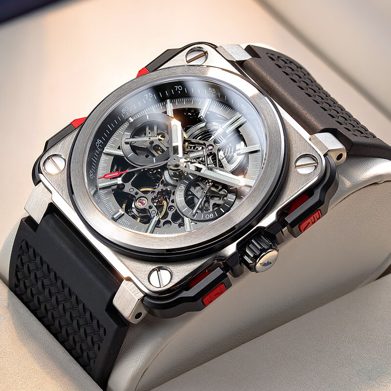 [New Arrival] Feice FM507 Men's Skeleton Mechanical Automatic Watch 10ATM Waterproof
