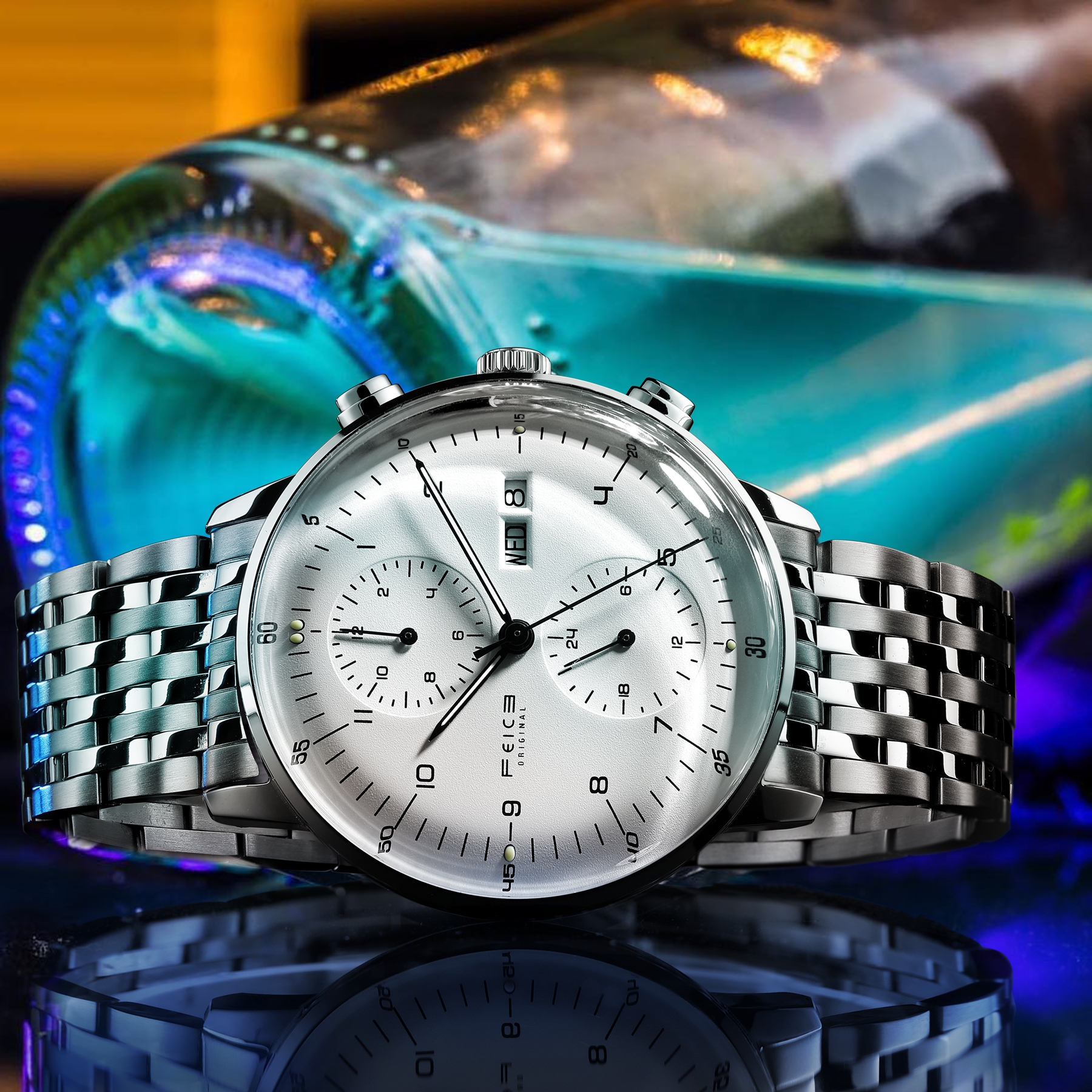 FM121 Mechanical Bauhaus Watch