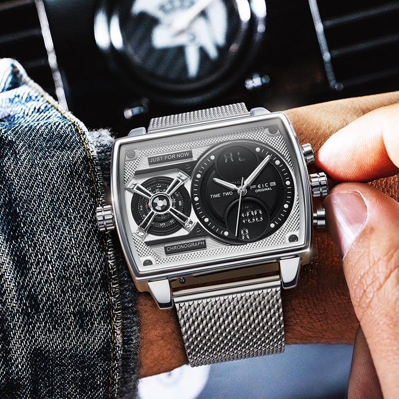 Feice Neon Matrix Dual Chronograph - FK814-Feice Watch