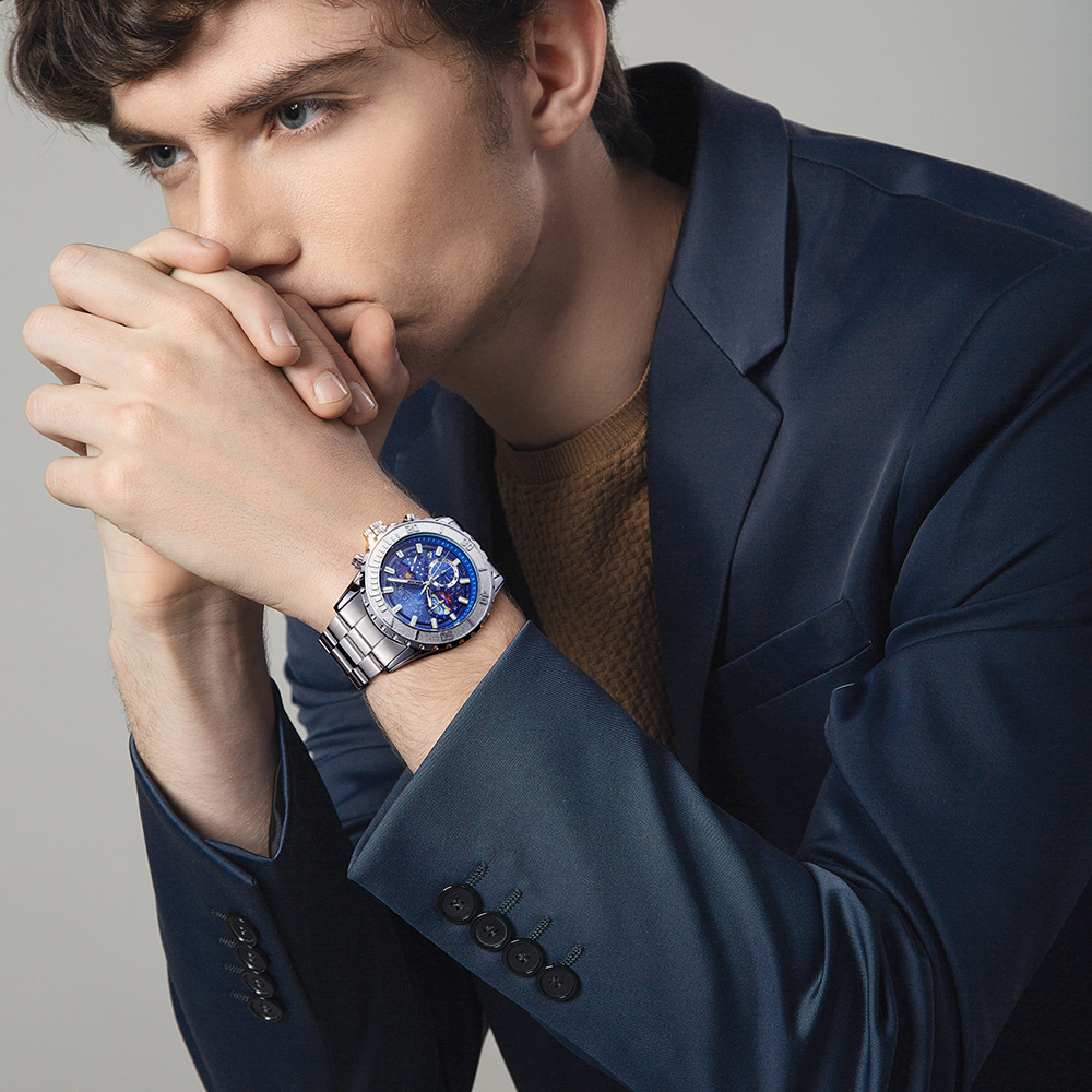 Galactic Blue - FK131-Feice Watch