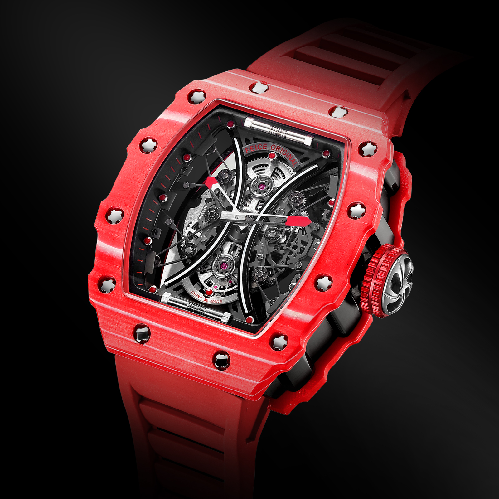 Crimson Blaze Feice Watch- FM602