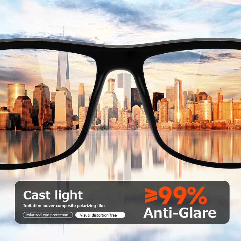 [3 Pairs] FEICE Polarized Unisex Sunglasses – UV Protection, Lightweight Square Frames for Everyday Outdoor Use, Summer 2025 Trends, Great Father's Day Gifts