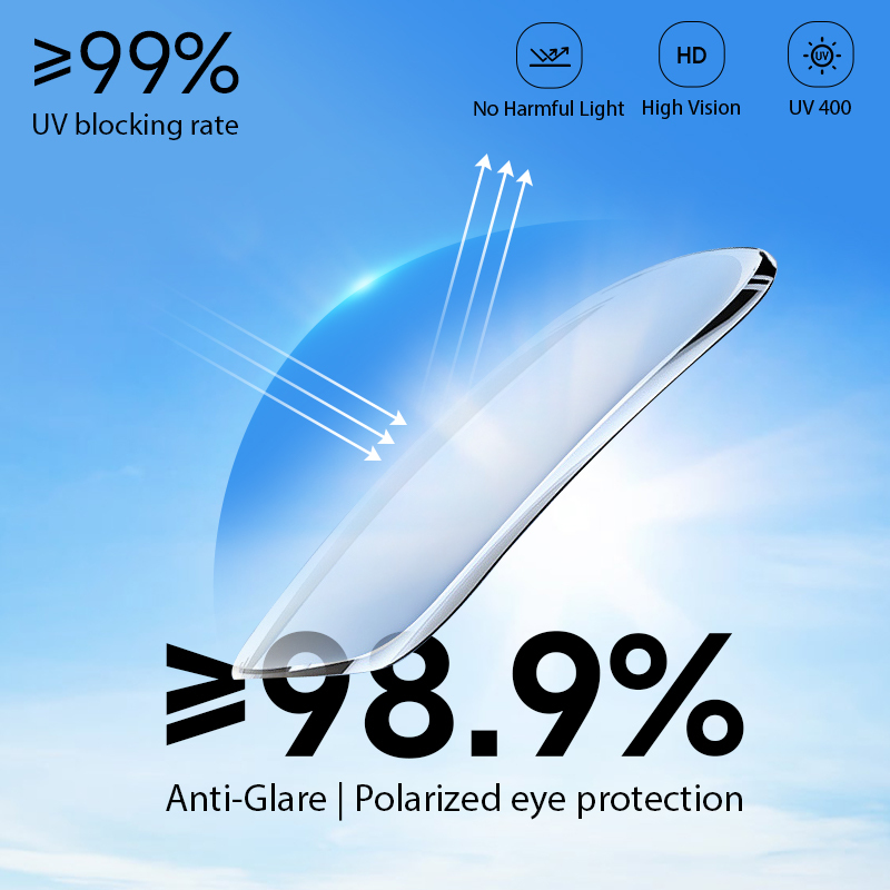 [3 Pairs] FEICE Polarized Unisex Sunglasses – UV Protection, Lightweight Square Frames for Everyday Outdoor Use, Summer 2025 Trends, Great Father's Day Gifts