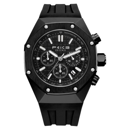 Feice Obsidian Shadow Chronograph - FK052-Feice Watch