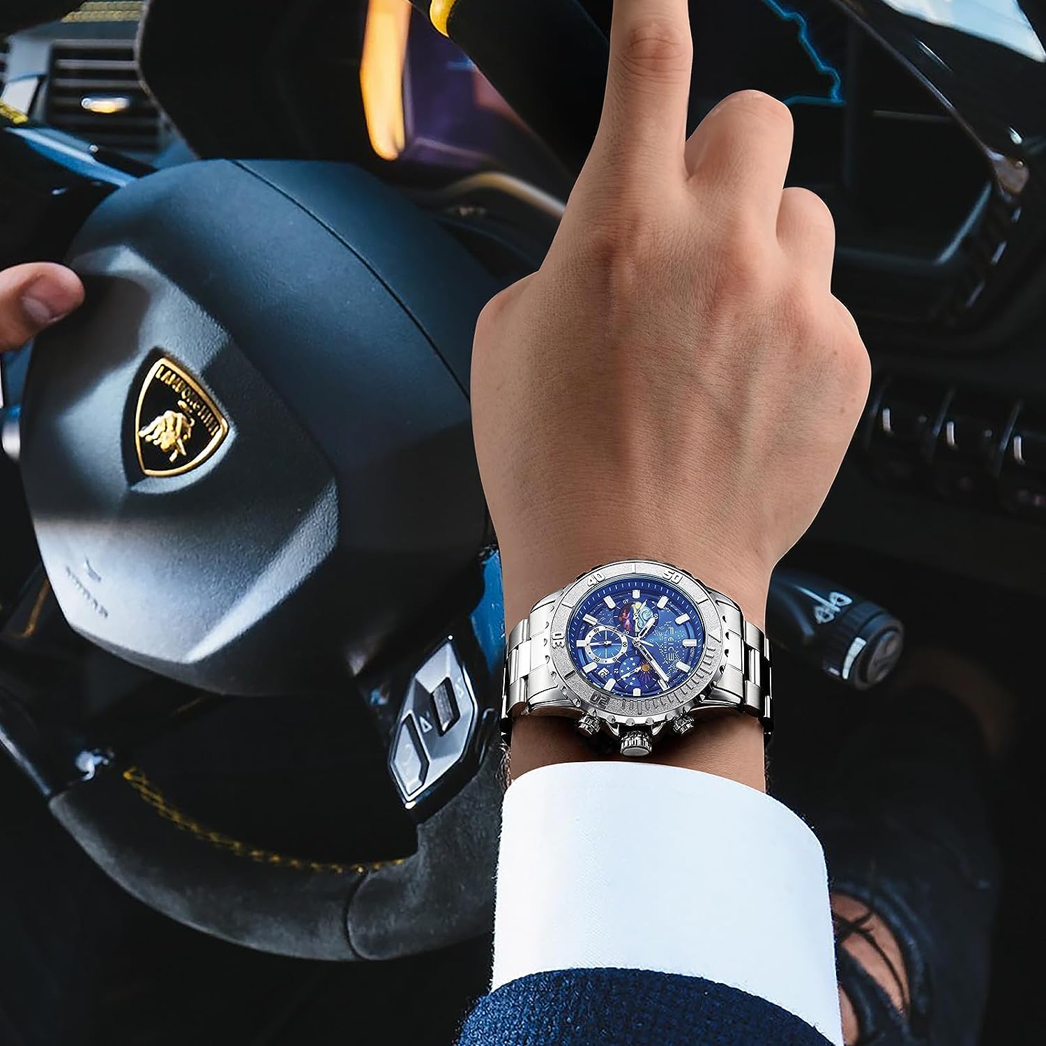 FK131 FEICE Watch Stunning Starry Sky Design