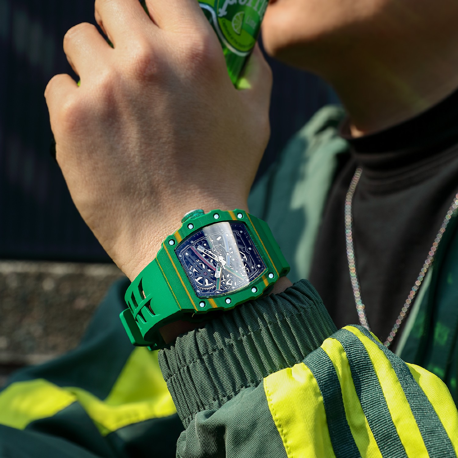 FM603 Skeleton Luxury Waterproof Watch (Limited Edition)