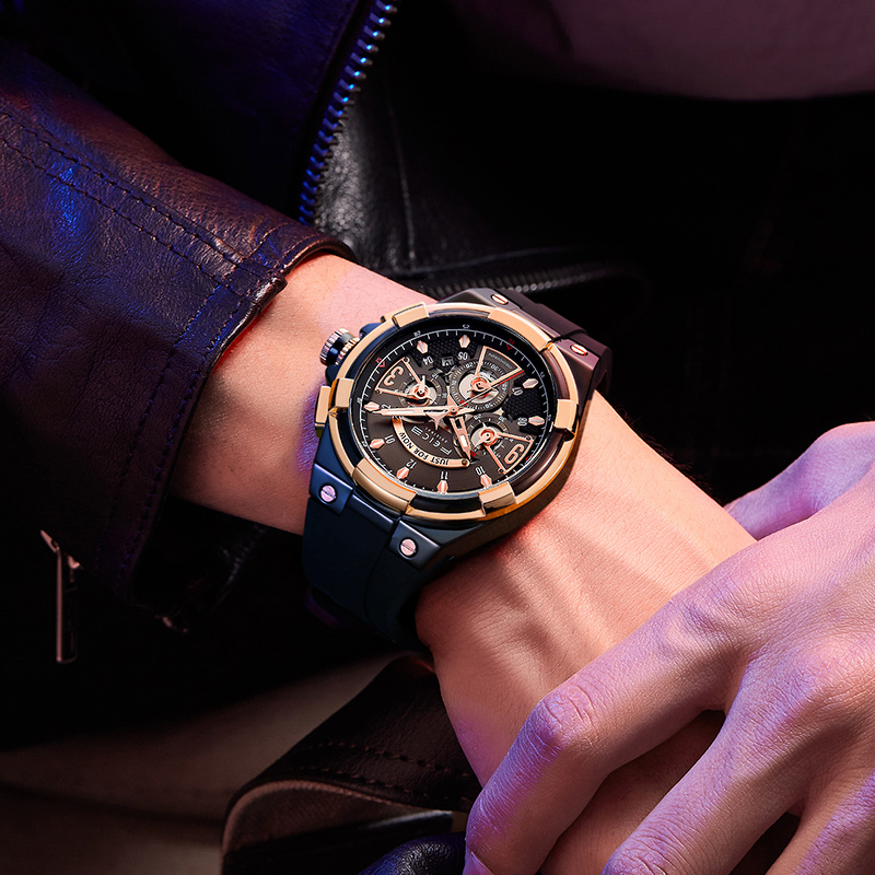 Feicewatch FK026 Casual multifunctional large dial quartz powered brand men's watch waterproof gift