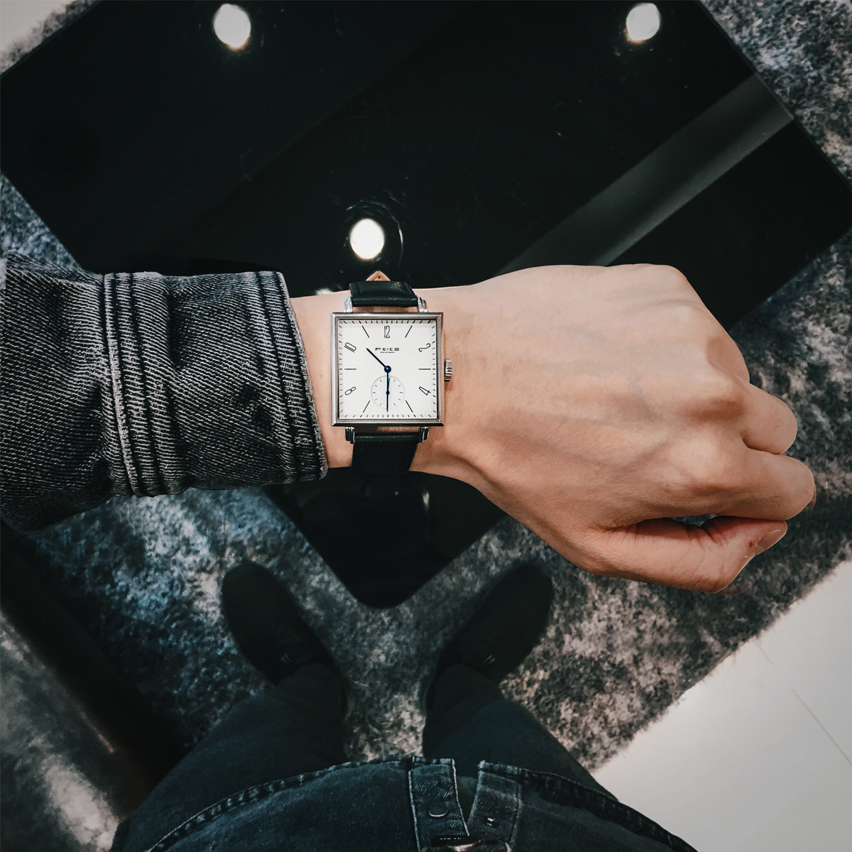 FM301 Square Automatic Watch For Men