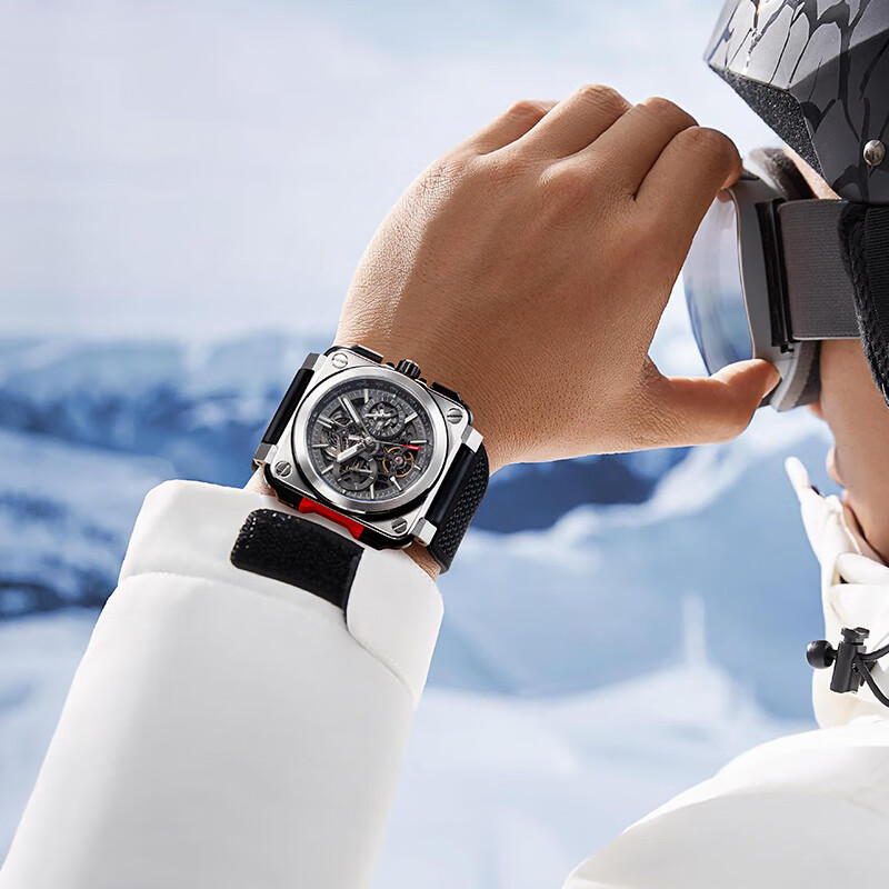 [New Arrival] Feice FM507 Men's Skeleton Mechanical Automatic Watch 10ATM Waterproof