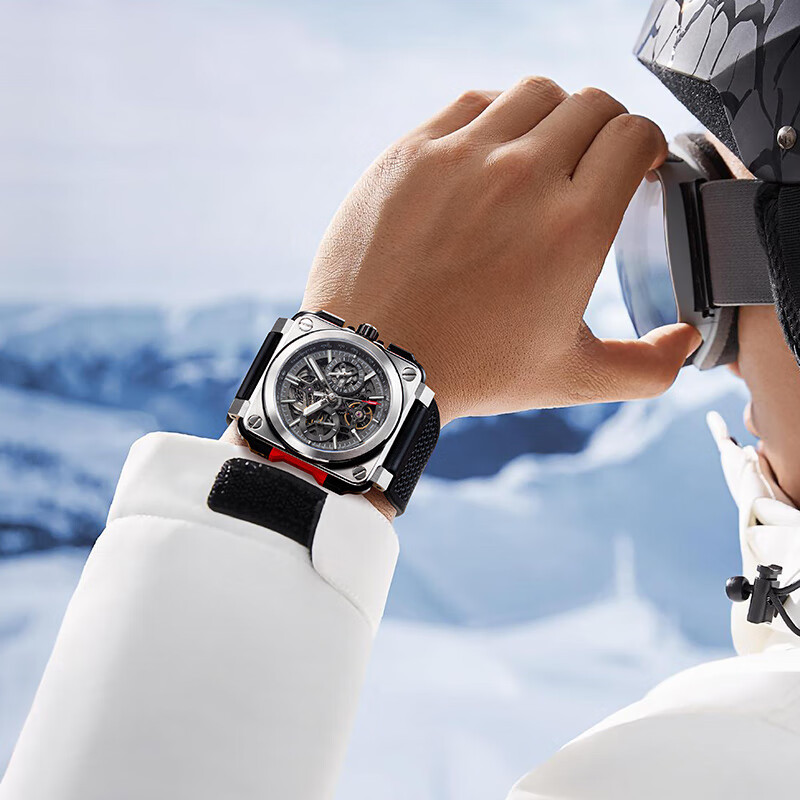 [New Arrival] Feice FM507 Men's Skeleton Mechanical Automatic Watch 10ATM Waterproof