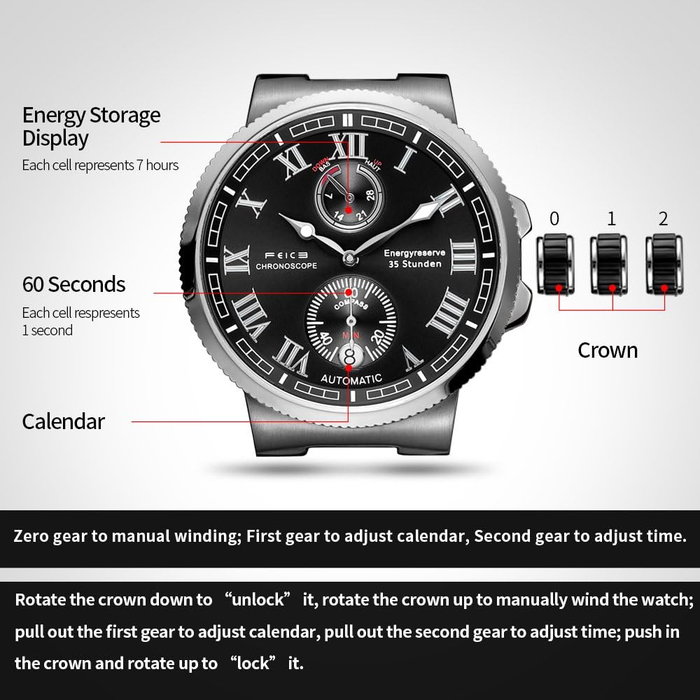 FM1405 FEICE Men's Automatic Watch