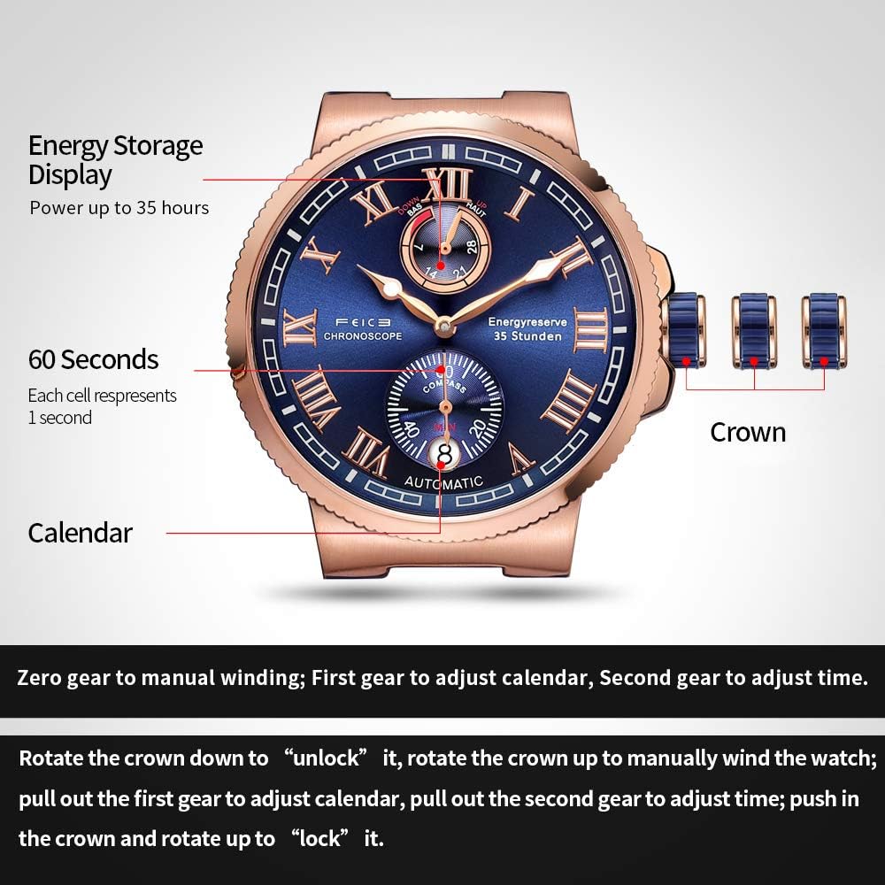 FM1405 FEICE Men's Automatic Watch