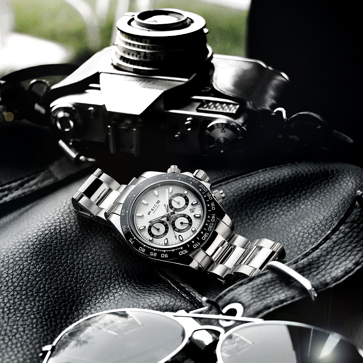 FM023 Multi Function Automatic Watch