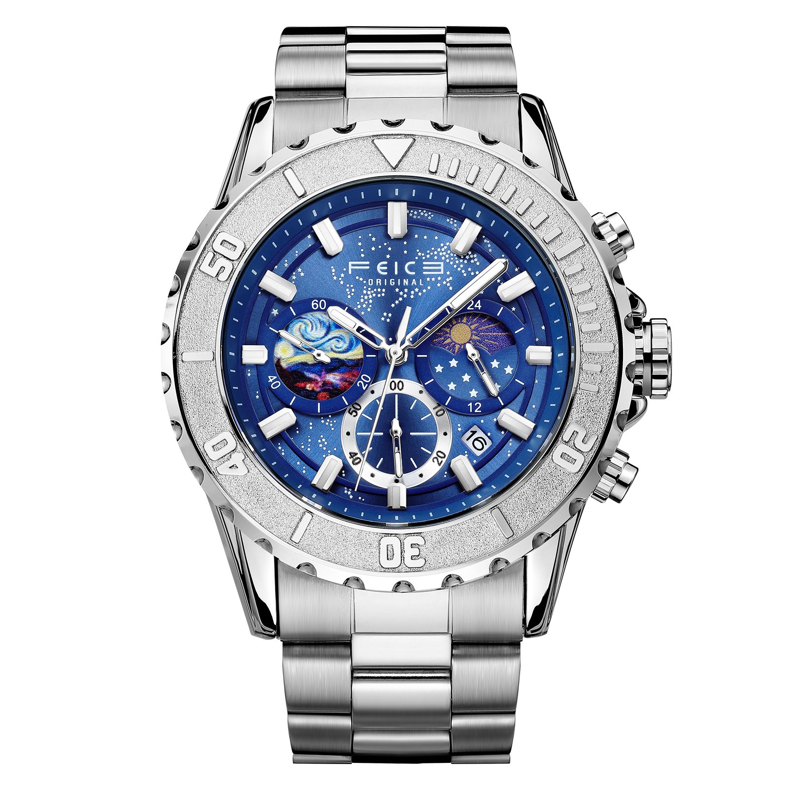 Galactic Blue - FK131-Feice Watch