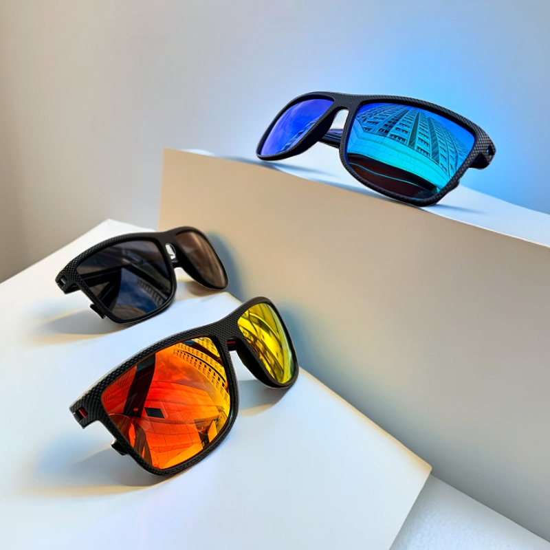 [3 Pairs] FEICE Polarized Unisex Sunglasses – UV Protection, Lightweight Square Frames for Everyday Outdoor Use, Summer 2025 Trends, Great Father's Day Gifts